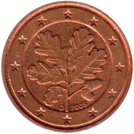 2 cents, 2008 Obverse