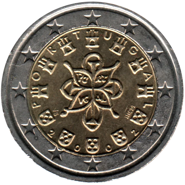 2 Euro, 2002 Obverse