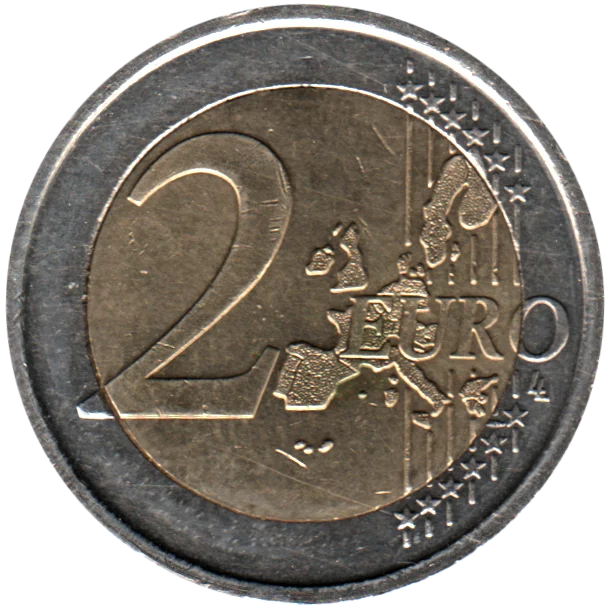 2 Euro, 2002 Reverse