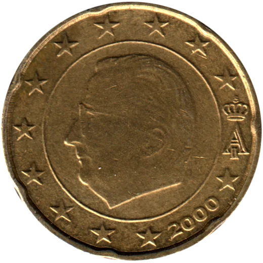 20 cents, 2000 Obverse