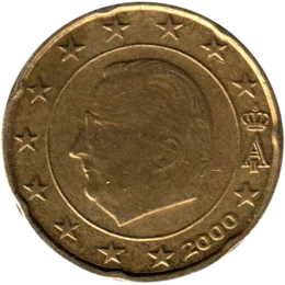Preview 20 cents, 2000 obverse