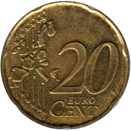 20 cents, 2000 Reverse