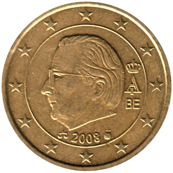 50 cents, 2008 Obverse
