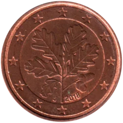 Preview 5 cents, 2018 obverse