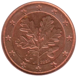 Preview 5 cents, 2005 obverse