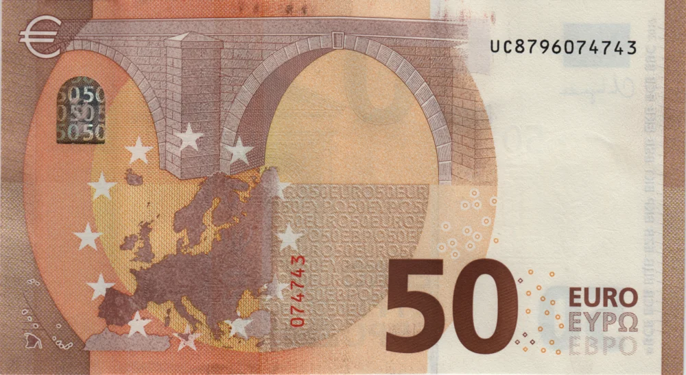 50 Euro, 2017 Reverse