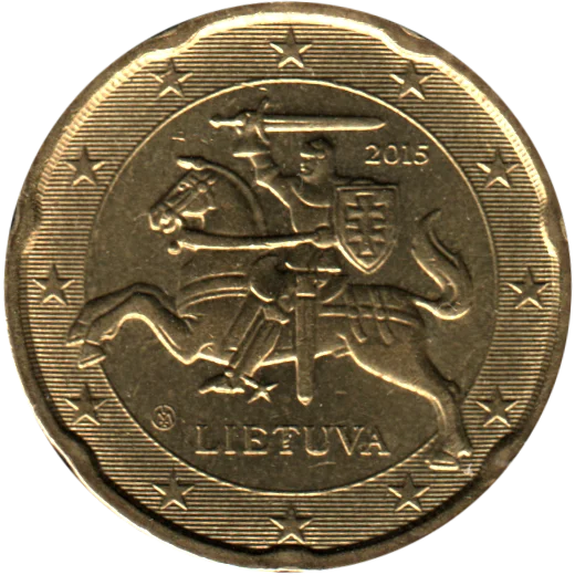 20 cents, 2015 Obverse