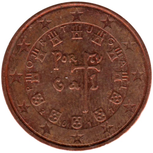 5 cents, 2017 Obverse