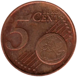 Preview 5 cents, 2017 reverse