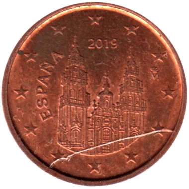Preview 1 cent, 2019 obverse