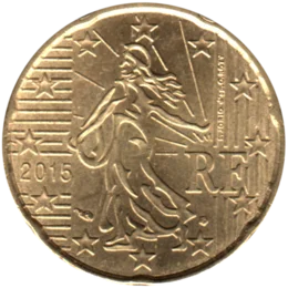 Preview 20 cents, 2015 obverse