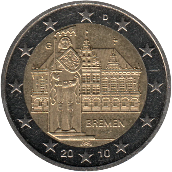 2 Euro, 2010 Obverse