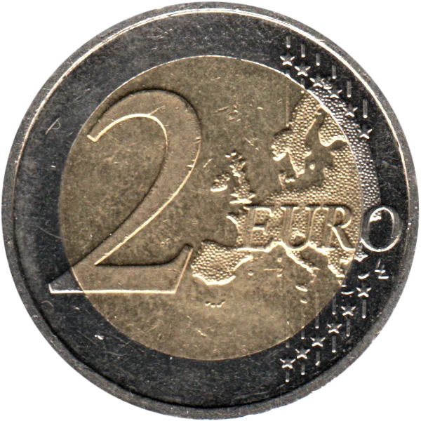 2 Euro, 2010 Reverse