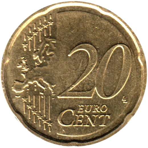 20 cents, 2012 Reverse