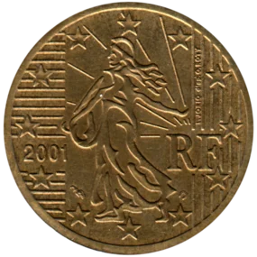 Preview 50 cents, 2001 obverse