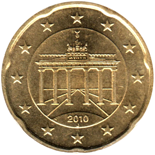 20 cents, 2010 Obverse