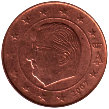 1 cent, 2007 Obverse