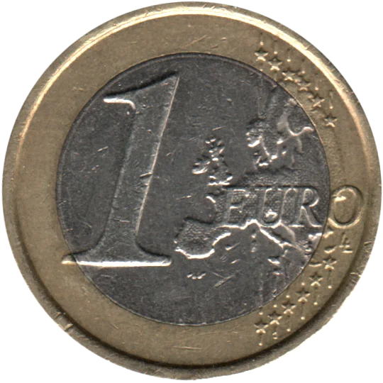 1 Euro, 2008 Reverse