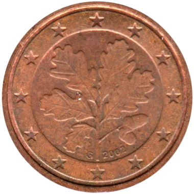 1 cent, 2002 Obverse