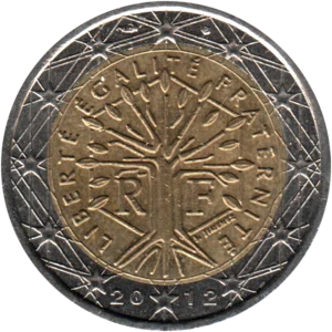 Preview 2 Euro, 2012 obverse