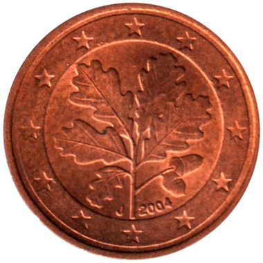 1 cent, 2004 Obverse
