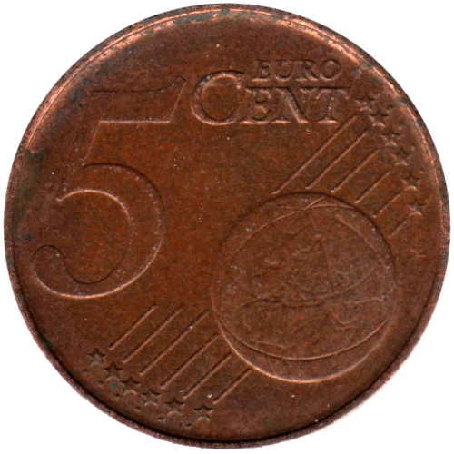 5 cents, 1999 Reverse
