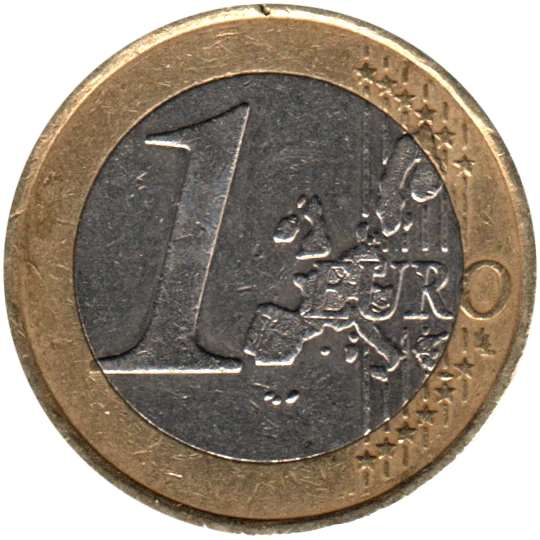 1 Euro, 2001 Reverse
