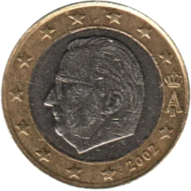 Preview 1 Euro, 2002 obverse