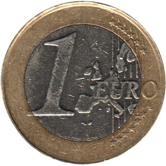 1 Euro, 2002 Reverse