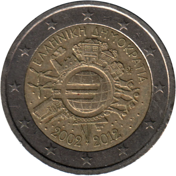 2 Euro, 2012 Obverse