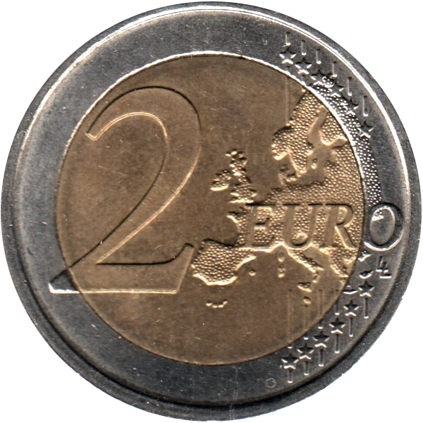 2 Euro, 2020 Reverse