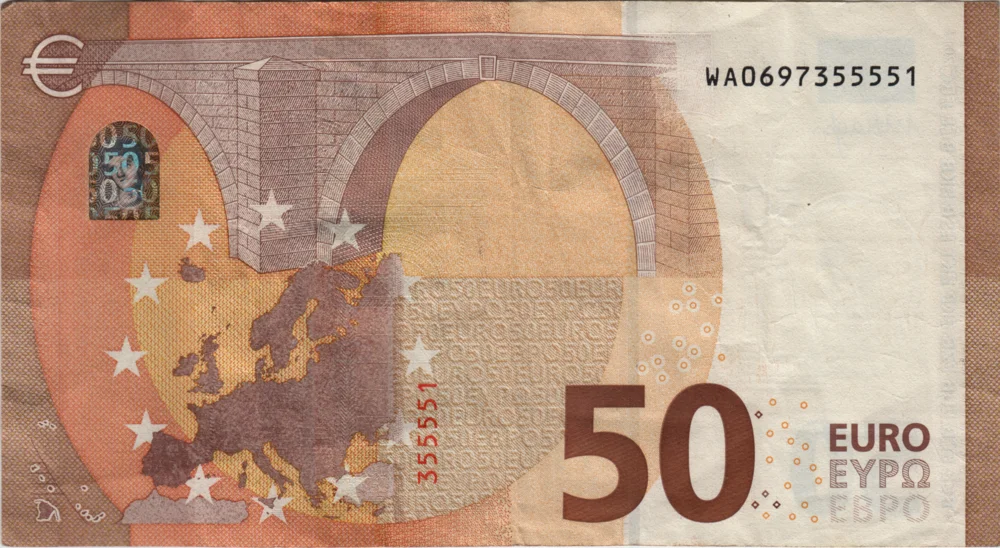 50 Euro, 2017 Reverse