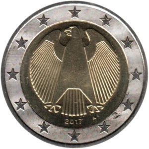 Preview 2 Euro, 2017 obverse