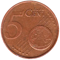 Preview 5 cents, 2008 reverse