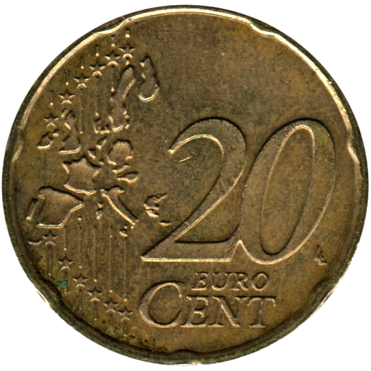 20 cents, 2001 Reverse