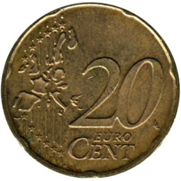 Preview 20 cents, 2001 reverse