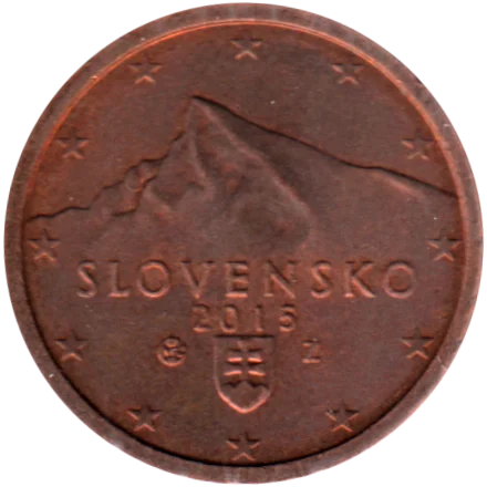 2 cents, 2015 Obverse