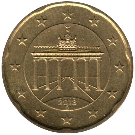20 cents, 2018 Obverse