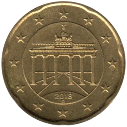Preview 20 cents, 2018 obverse