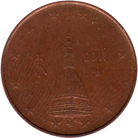 2 cents, 2011 Obverse