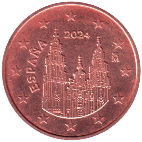 5 cents, 2024 Obverse