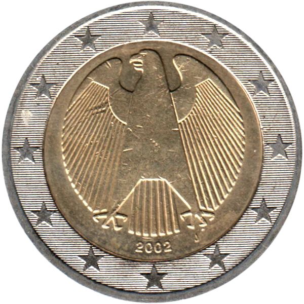 2 Euro, 2002 Obverse