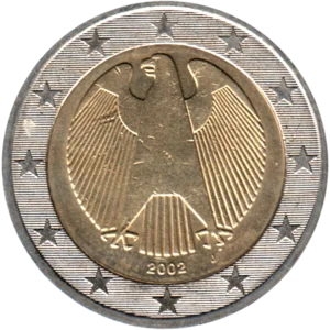 Preview 2 Euro, 2002 obverse