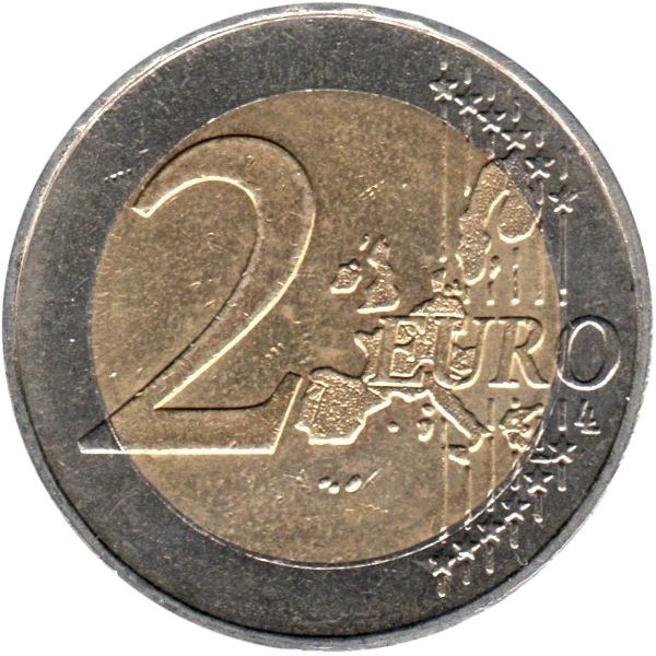2 Euro, 2002 Reverse