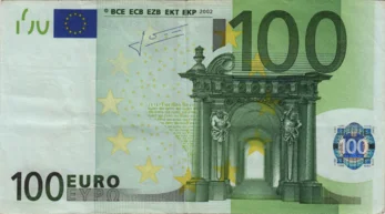 Preview 100 Euro, 2002 obverse
