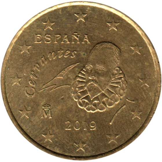 50 cents, 2019 Obverse