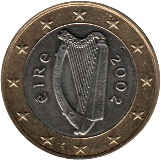 1 Euro, 2002 Obverse