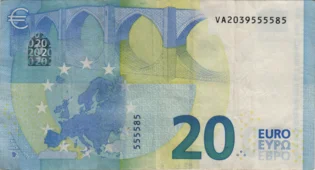 Preview 20 Euro, 2015 reverse