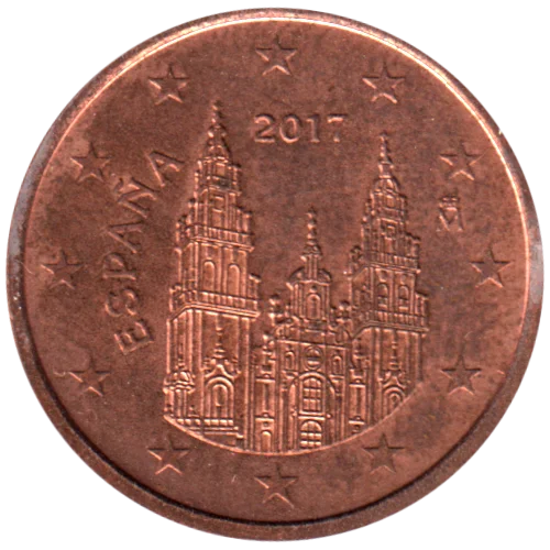 5 cents, 2017 Obverse