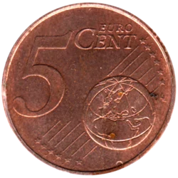 Preview 5 cents, 2017 reverse
